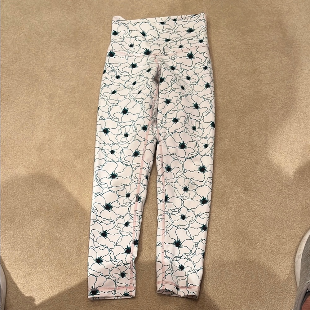 DYI Women’s Leggings - White and Green and Pink
